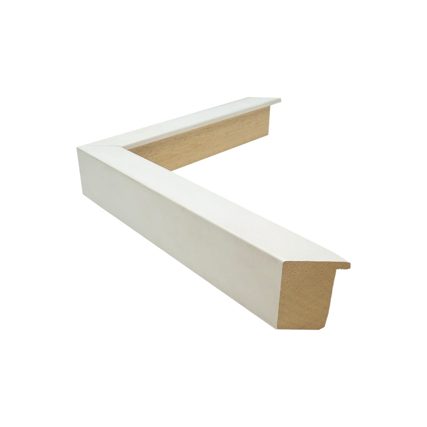 Deep White Box Frame