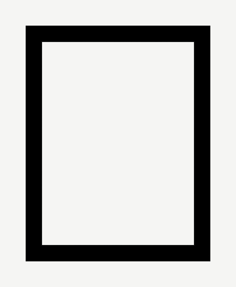 Flat Wide Black Frame