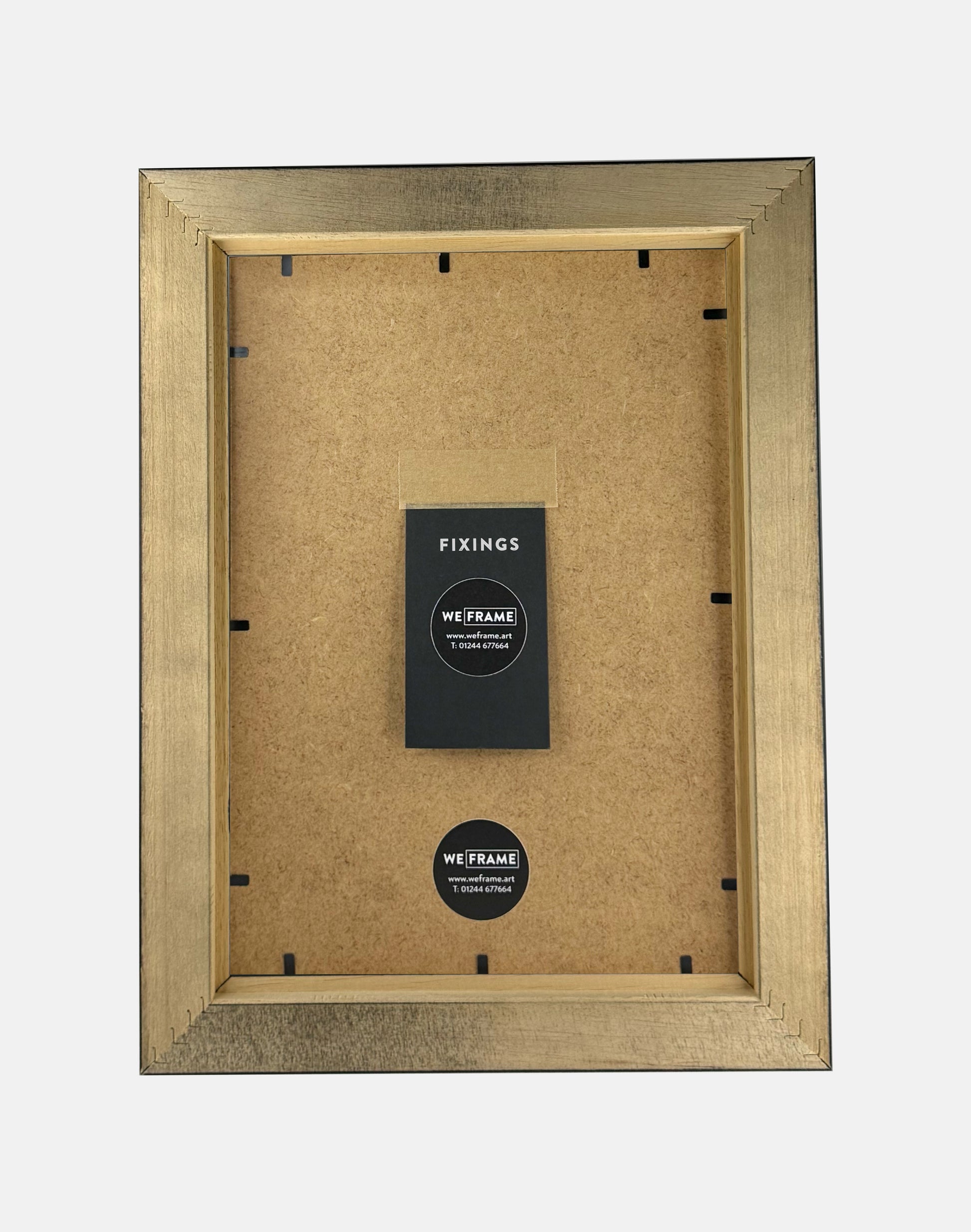 Flat Wide Black Frame