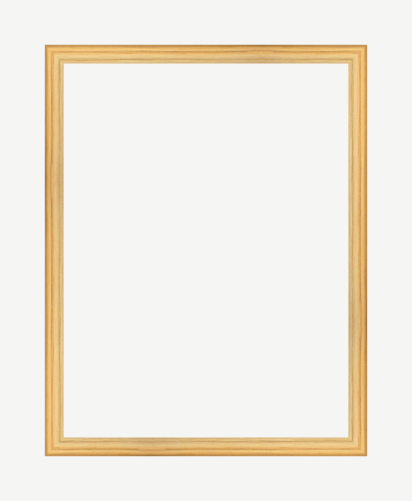 Rounded Oak Frame