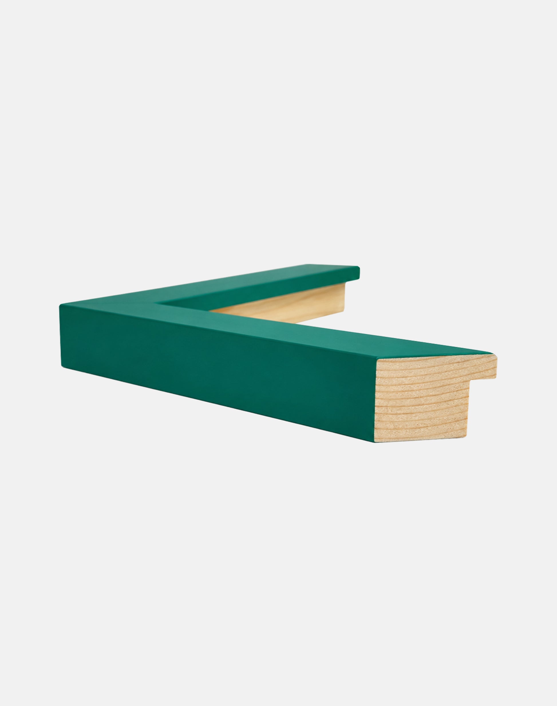 Flat Green Box Frame