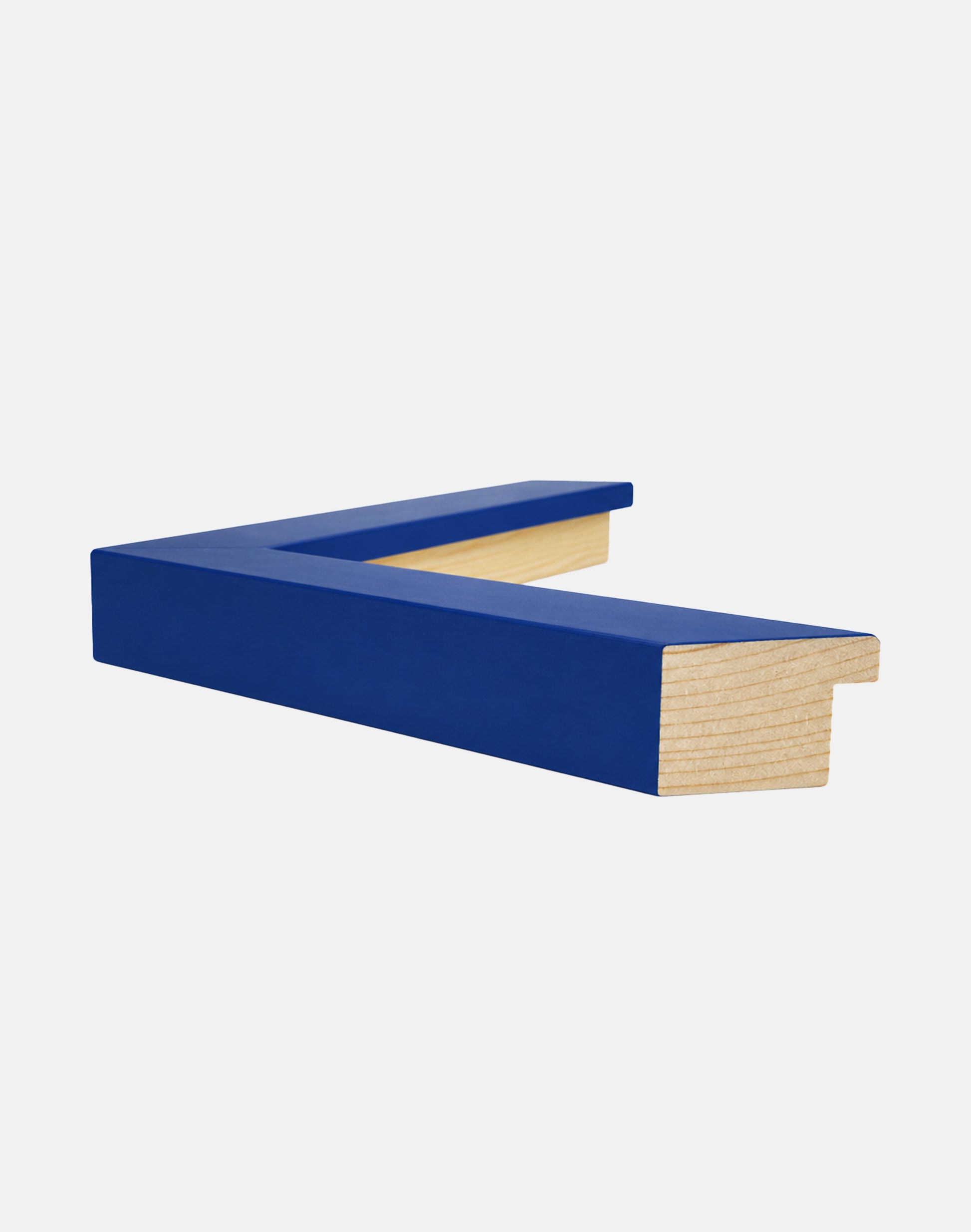 Flat Dark Blue Box Frame