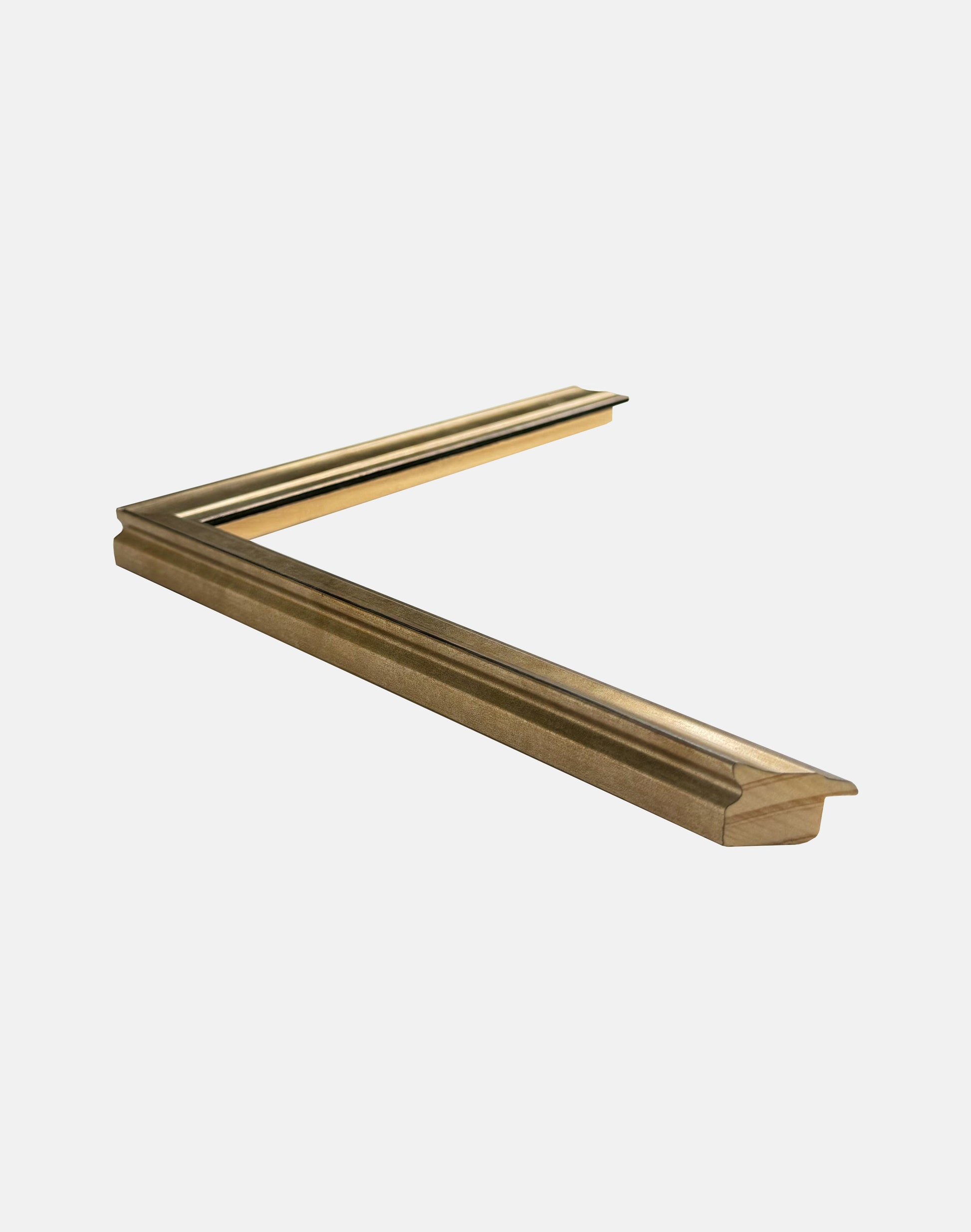 Bronze Foil Scoop Frame