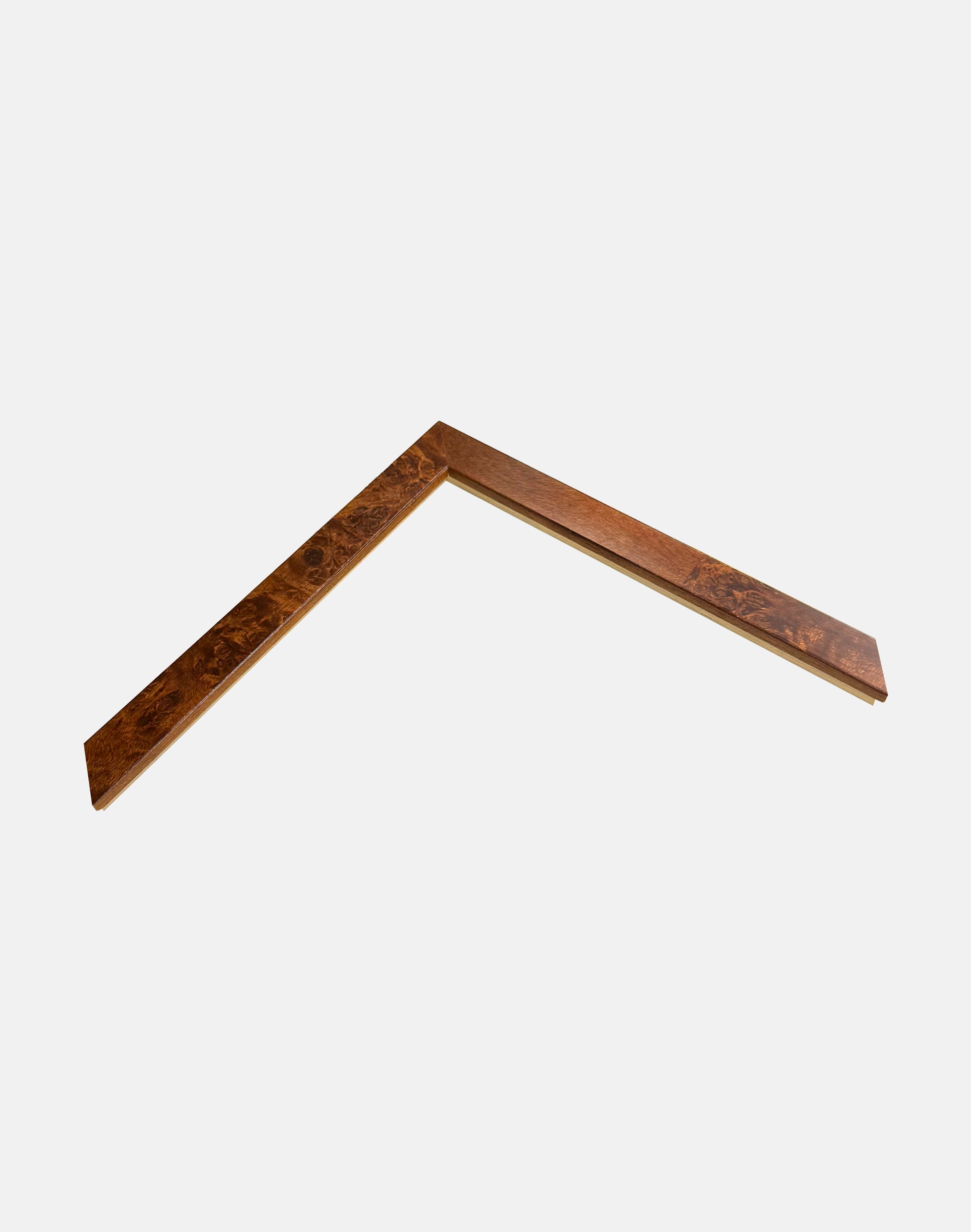 Walnut Veneer Flat Frame