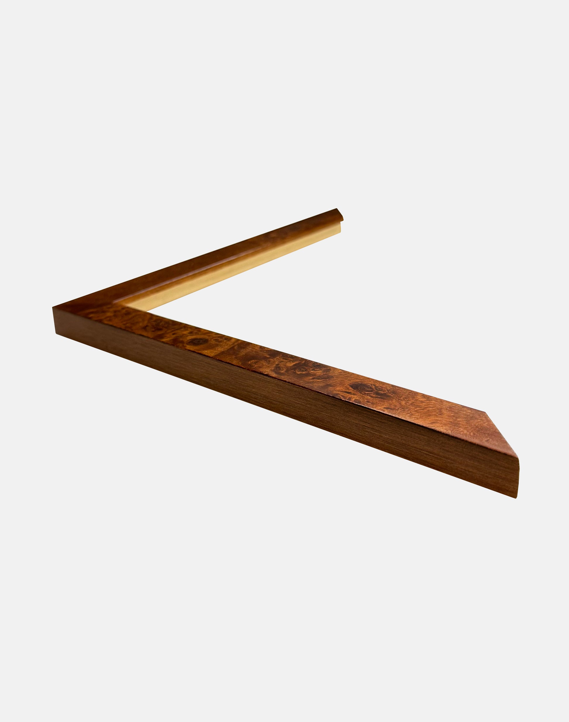 Walnut Veneer Flat Frame