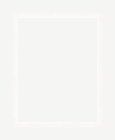 Small Flat White Frame