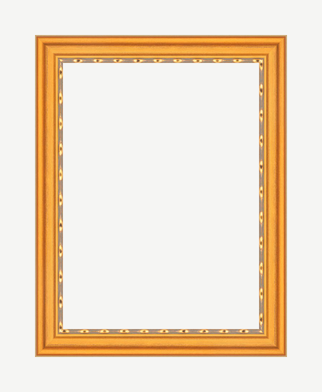 Decorative Gold Scoop Frame