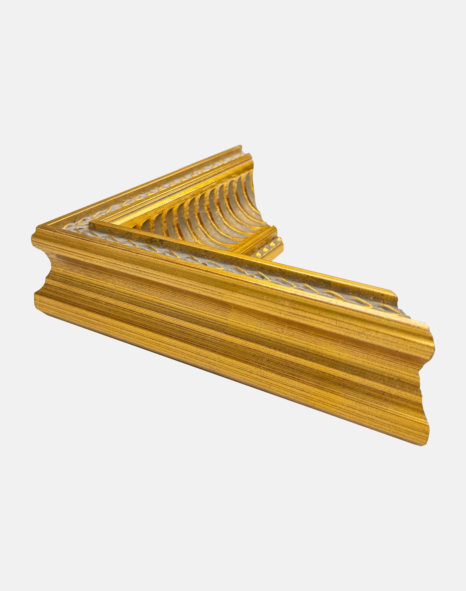 Decorative Deep Scoop Gold Frame