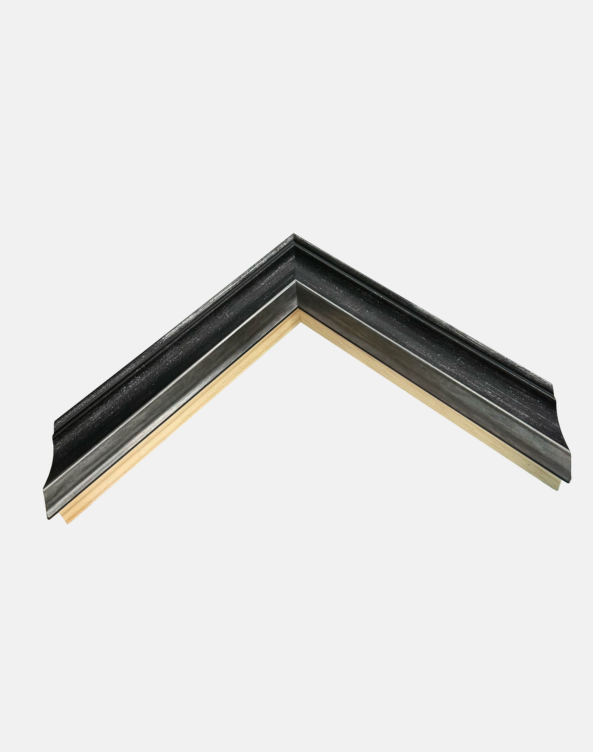 Black Scoop Foil Frame