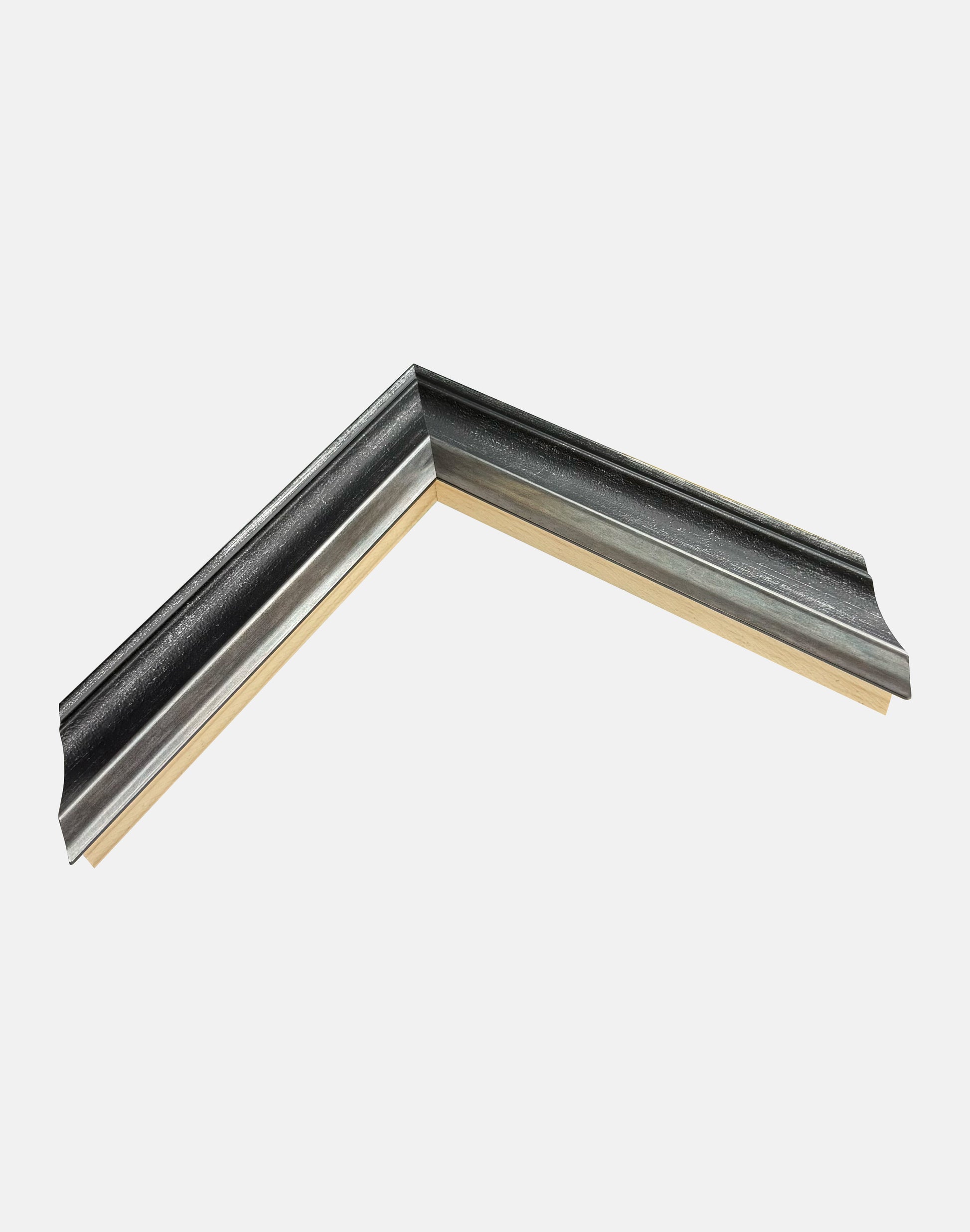 Black Scoop Foil Frame