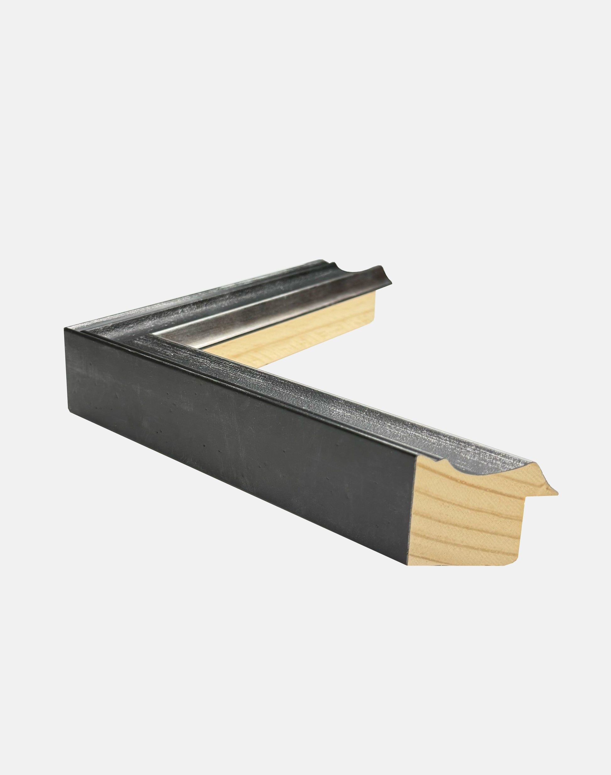 Black Scoop Foil Frame