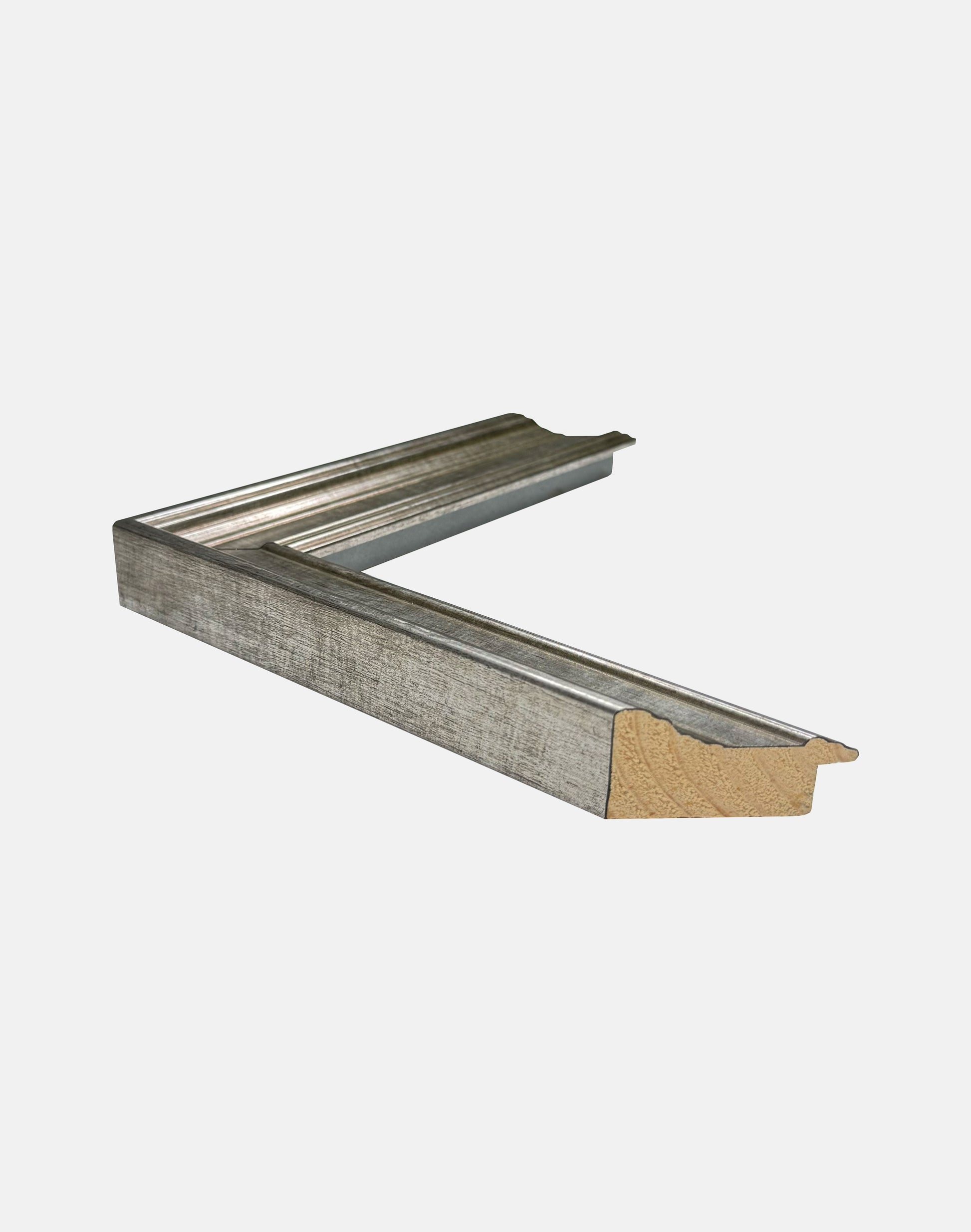 Pewter Scoop Frame