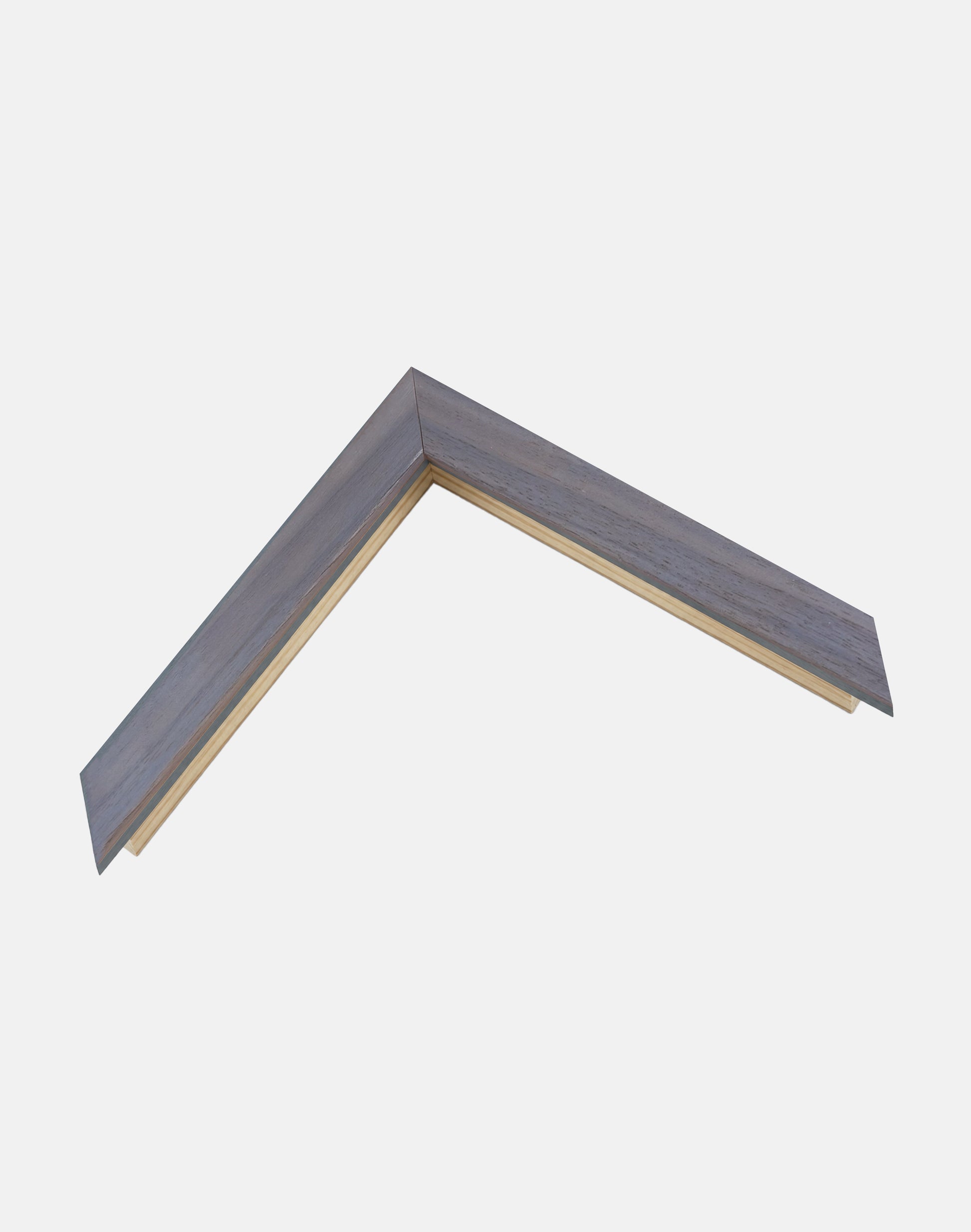 Flat Grey Walnut Frame