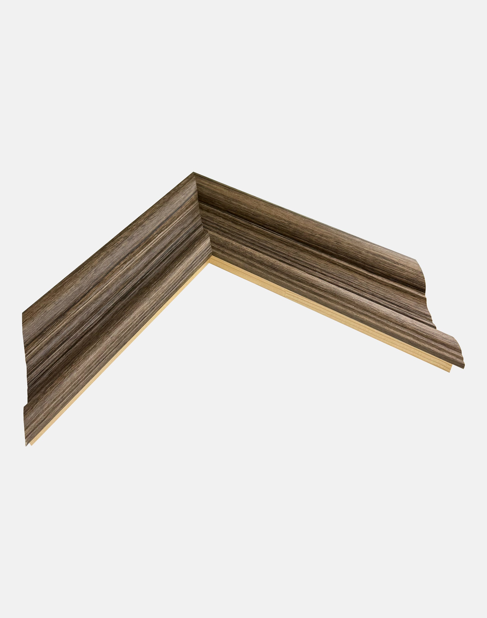 Brown Stepped Scoop Frame