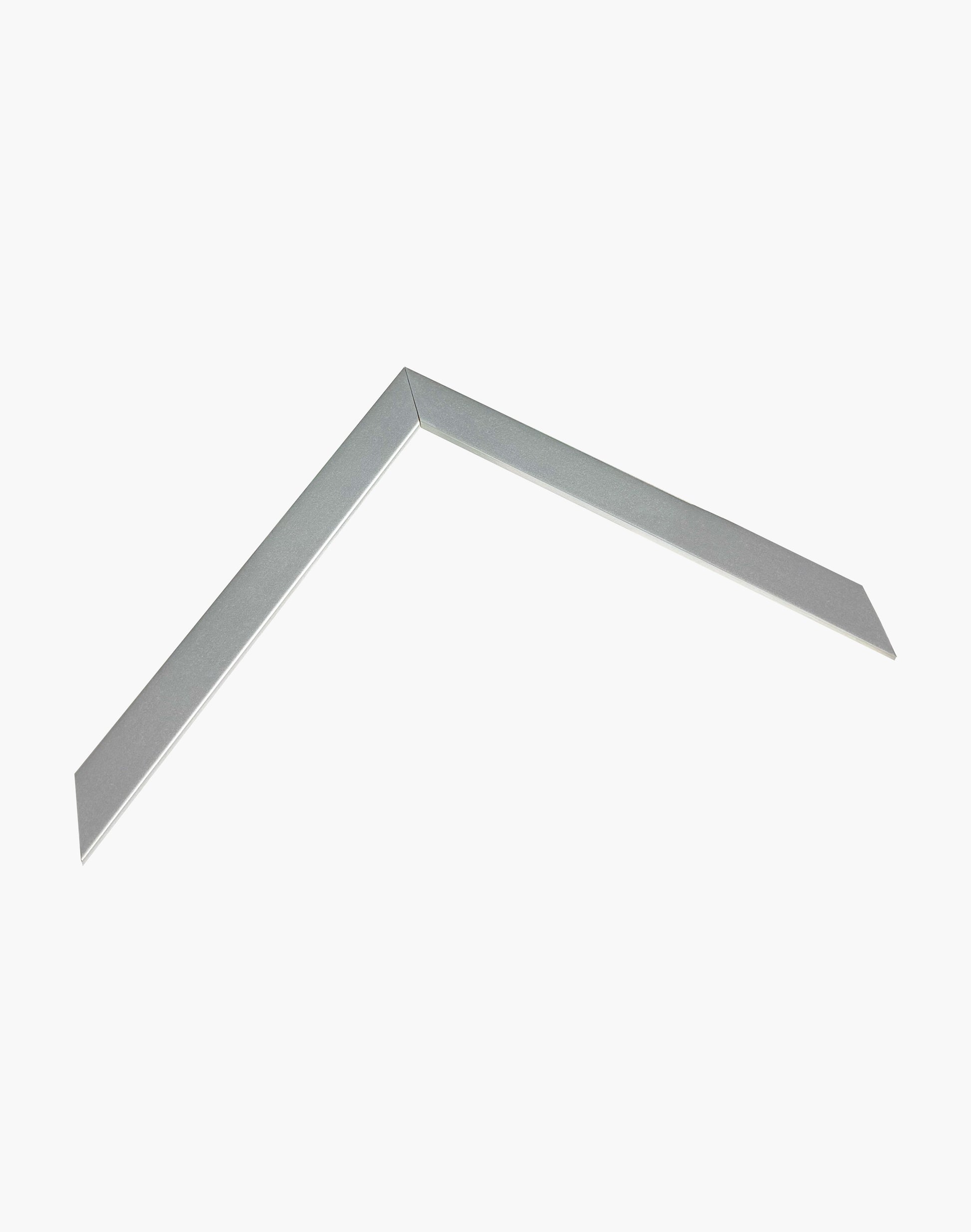 Flat Silver Frame