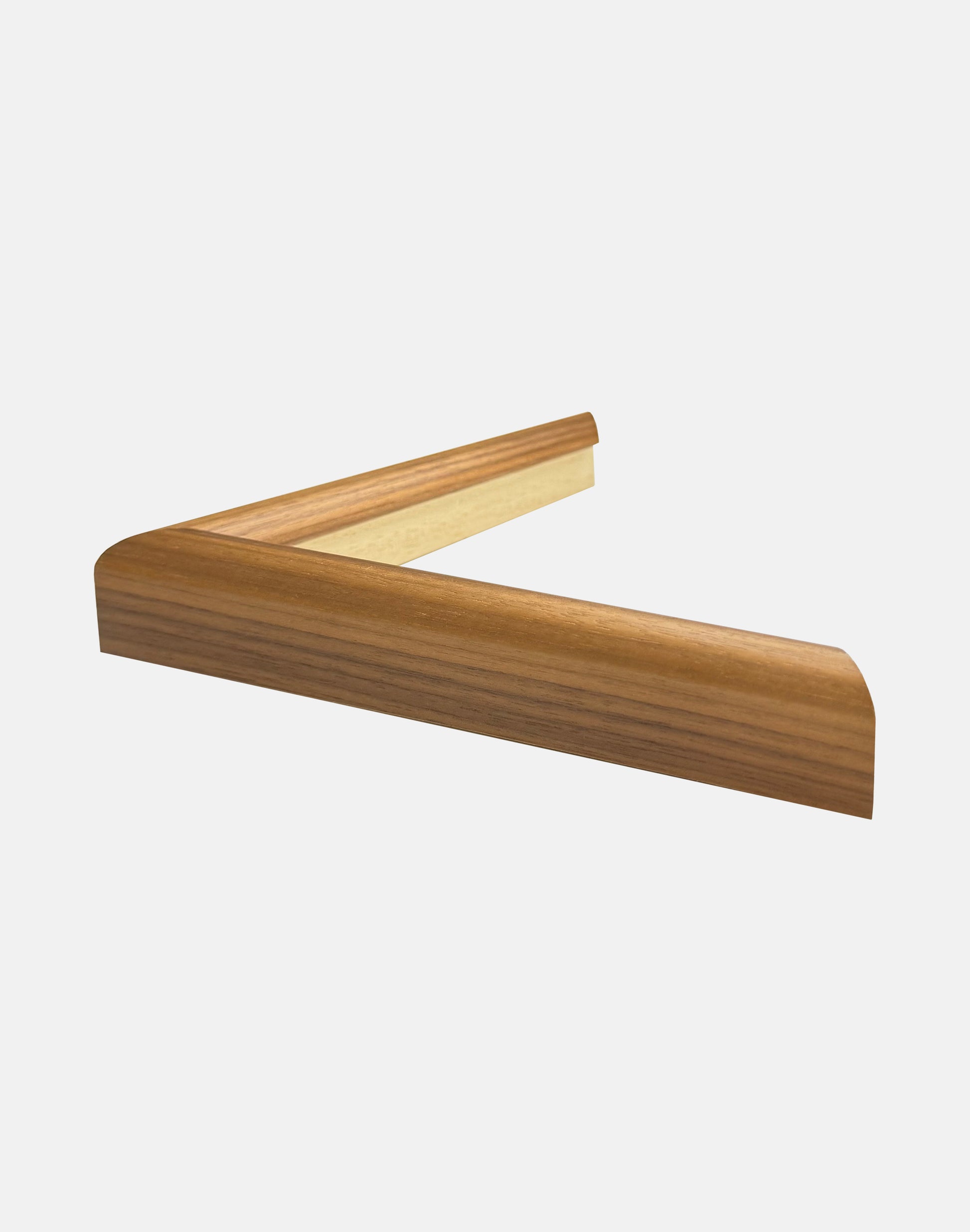 Rounded Walnut Frame