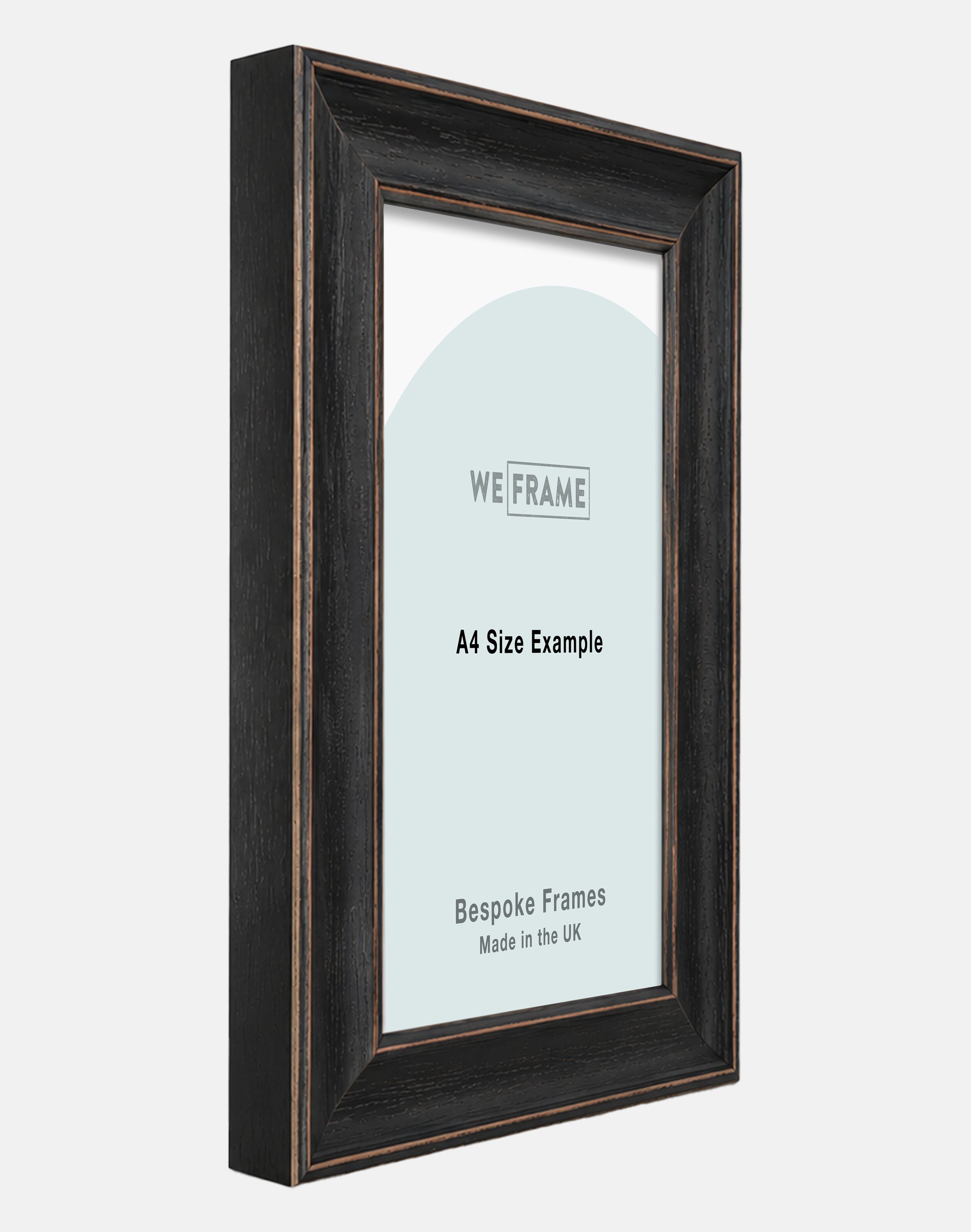Black Wood Grain Spoon Frame