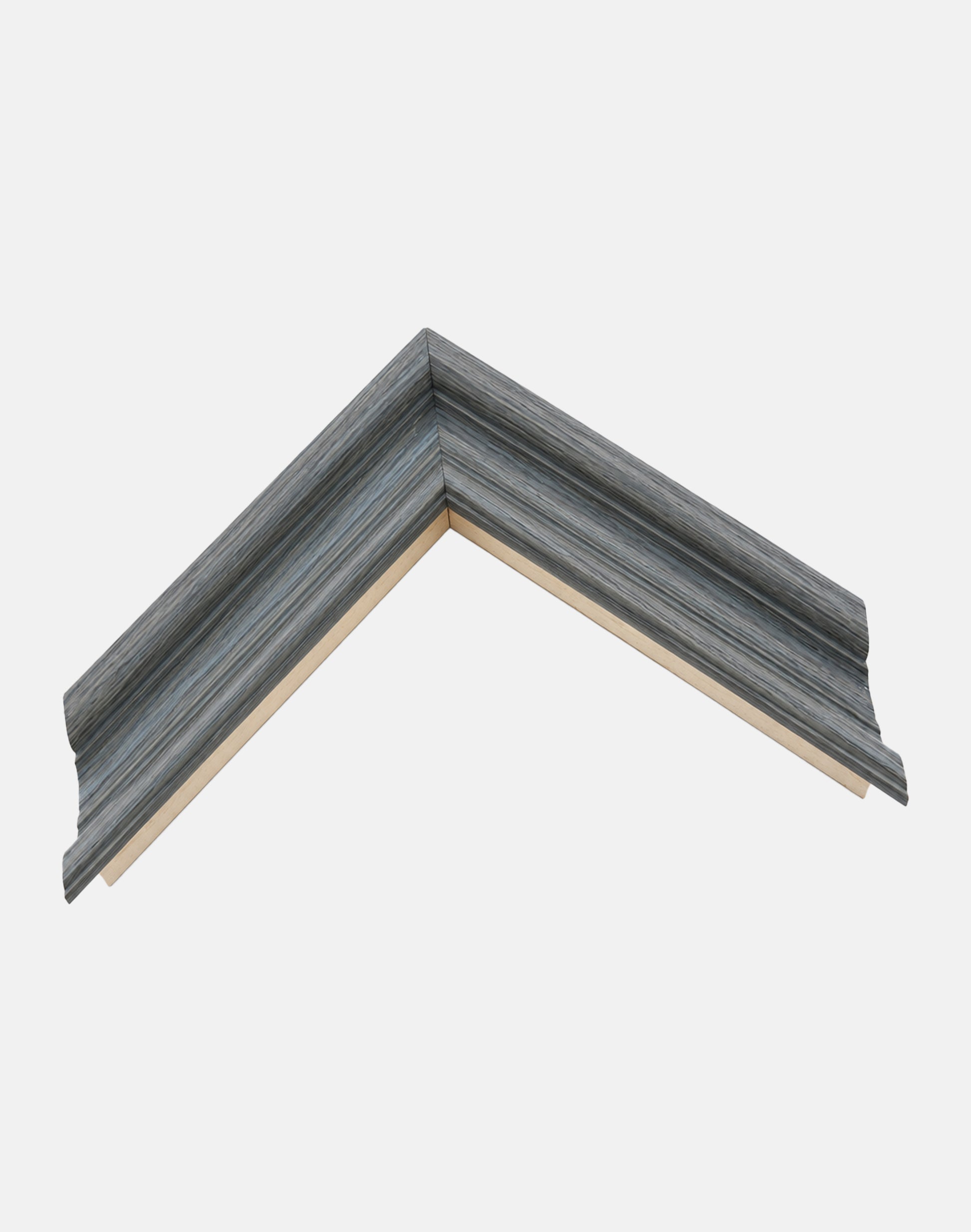 Grey Stepped Scoop Frame